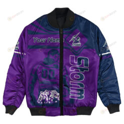 Melbourne Storm Bomber Jacket 3D Printed Personalized Pentagon Style