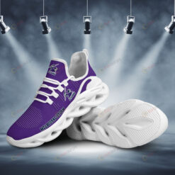 Melbourne Storm Logo Pattern 3D Max Soul Sneaker Shoes In Purple