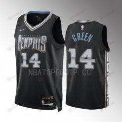 Memphis Grizzlies Danny Green 14 2022-23 City Edition Black Jersey Swingman