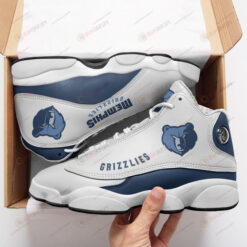 Memphis Grizzlies Logo Pattern Air Jordan 13 Shoes Sneakers