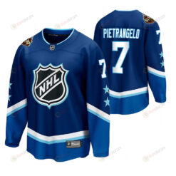 Men Alex Pietrangelo Golden Knights Blue 2022 All-Star 7 Jersey Western Conference Jersey