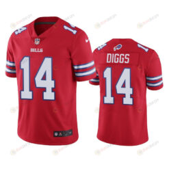 Men Bills Stefon Diggs 14 Vapor Limited Red Jersey