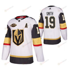 Men Vegas Golden Knights 19 Reilly Smith 2023 All-Star White Jersey Away Jersey