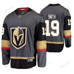 Men Vegas Golden Knights Reilly Smith 19 Gray Home Breakaway Player Jersey Jersey