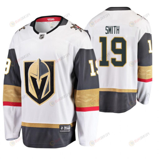 Men egas Golden Knights Reilly Smith 19 White Away Player Jersey Jersey