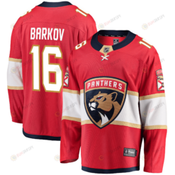 Men's Aleksander Barkov Red Florida Panthers Breakaway Jersey Jersey