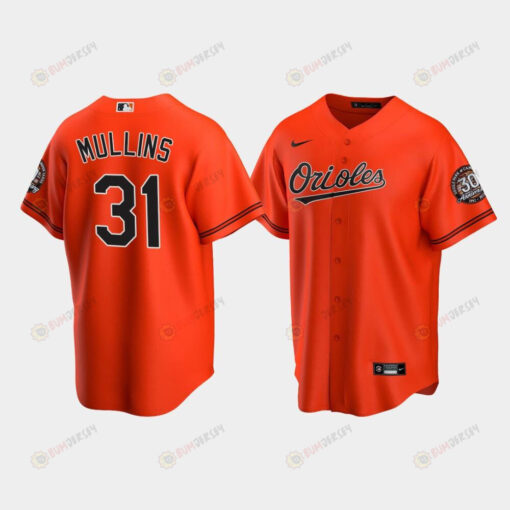 Men's Baltimore Orioles Cedric Mullins 31 Alternate Team Orange Jersey Jersey