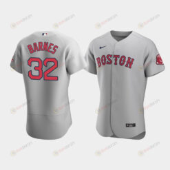Men's Boston Red Sox 32 Matt Barnes Gray Road Jersey Jersey