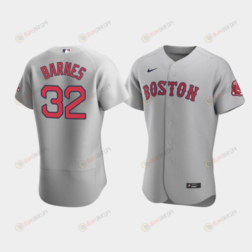 Men's Boston Red Sox 32 Matt Barnes Gray Road Jersey Jersey