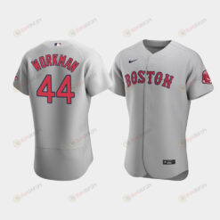 Men's Boston Red Sox 44 Brandon Workman Gray Road Jersey Jersey