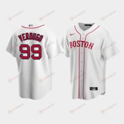 Men's Boston Red Sox Alex Verdugo 99 White Alternate Jersey Jersey