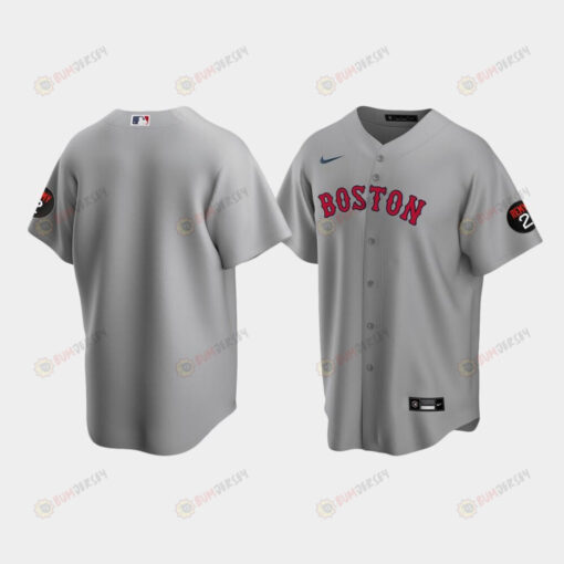 Men's Boston Red Sox Gray Road Jerry Remy Jersey Jersey