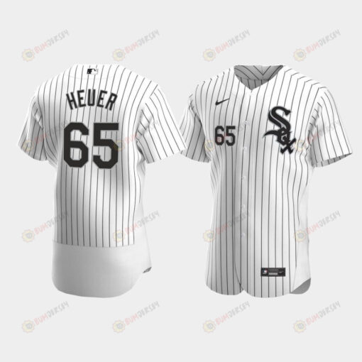 Men's Chicago White Sox 65 Codi Heuer White Home Jersey Jersey