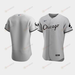 Men's Chicago White Sox Gray MR Patch Jersey Jersey