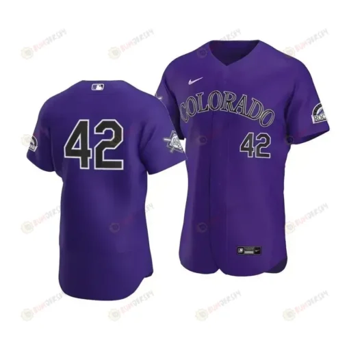 Men's Colorado Rockies Jackie Robinson Day Jersey