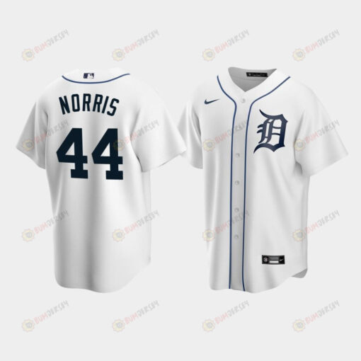 Men's Detroit Tigers 44 Daniel Norris White Home Jersey Jersey