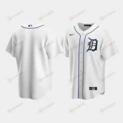 Men's Detroit Tigers White Home Jersey Jersey