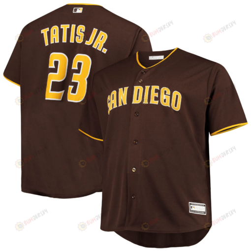 Men's Fernando Tatis Jr. Brown San Diego Padres Big & Tall Player Jersey Jersey