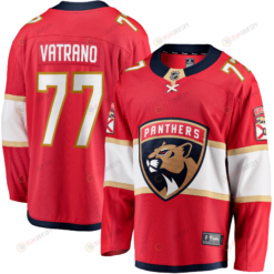 Men's Frank Vatrano Red Florida Panthers Home Breakaway Player Jersey Jersey