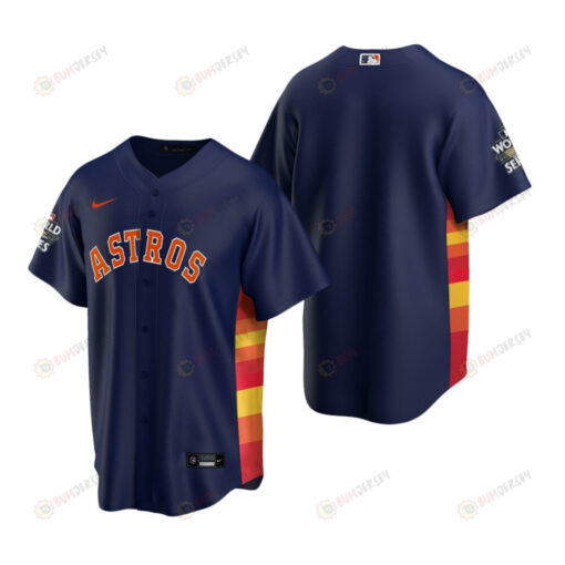 Men's Houston Astros Navy 2022-23 World Series Jersey