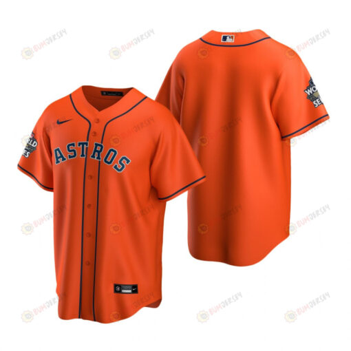 Men's Houston Astros Orange 2022-23 World Series Jersey