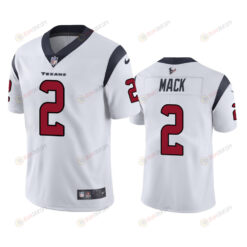 Men's Jersey Houston Texans Marlon Mack 2 White Vapor Limited Jersey