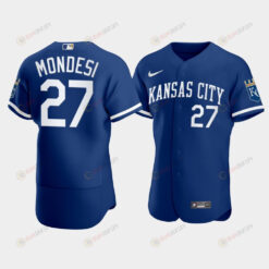 Men's Kansas City Royals Adalberto Mondesi 27 2022-23 Blue Jersey Jersey