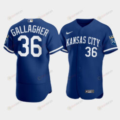 Men's Kansas City Royals Cam Gallagher 36 2022-23 Blue Jersey Jersey