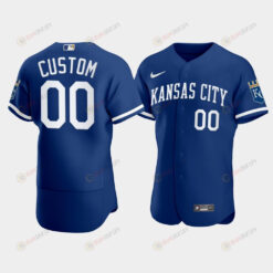 Men's Kansas City Royals Custom 2022-23 Blue Jersey Jersey