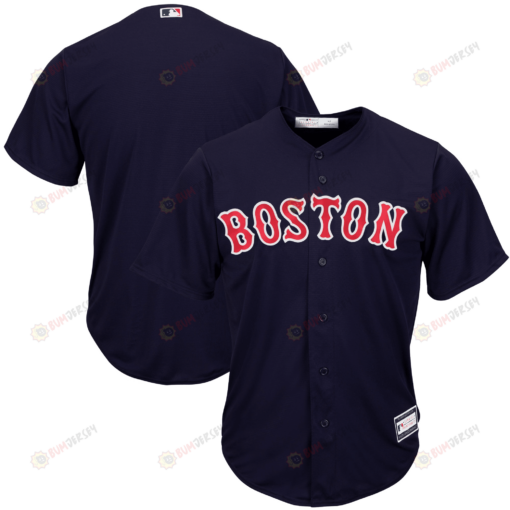 Men's Navy Boston Red Sox Big & Tall Team Jersey Jersey