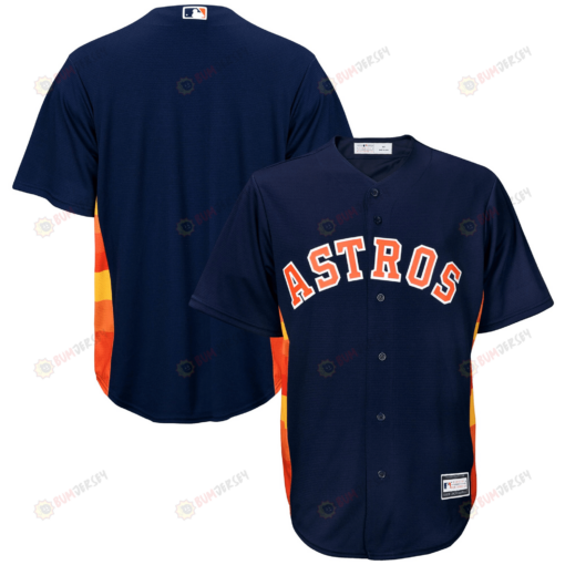 Men's Navy Houston Astros Big & Tall Team Jersey Jersey