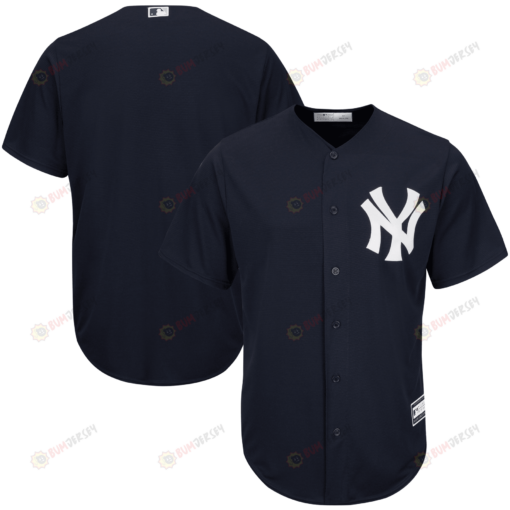 Men's Navy New York Yankees Big & Tall Team Jersey Jersey