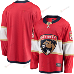 Men's Red Florida Panthers Breakaway Home Jersey Jersey