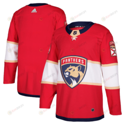 Men's Red Florida Panthers Home Blank Jersey Jersey