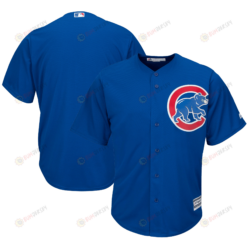 Men's Royal Chicago Cubs Official Cool Base Jersey Jersey