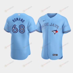 Men's Toronto Blue Jays 68 Jordan Romano Blue Alternate Jersey Jersey