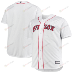 Men's White Boston Red Sox Big & Tall Home Team Jersey Jersey