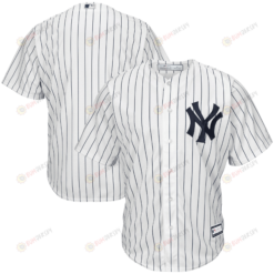 Men's White New York Yankees Big & Tall Team Jersey Jersey