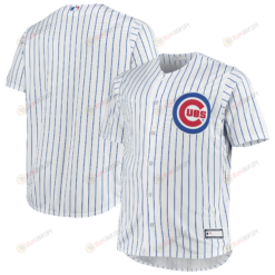 Men's White/Royal Chicago Cubs Big & Tall Home Team Jersey Jersey