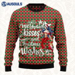 Mermaid Christmas Ugly Sweaters For Men Women Unisex