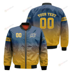 Merrimack Warriors Fadded Bomber Jacket 3D Printed