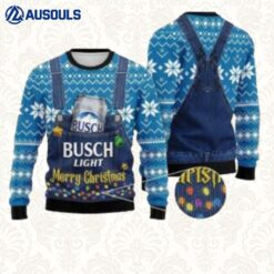 Merry Christmas Busch Light Ugly Sweaters For Men Women Unisex