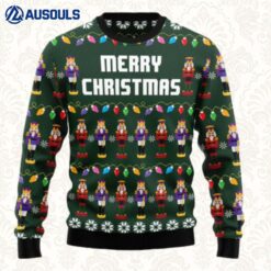 Merry Christmas Nutcracker Ugly Sweaters For Men Women Unisex