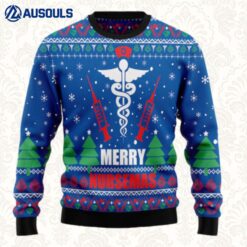 Merry Nursemas Ugly Sweaters For Men Women Unisex