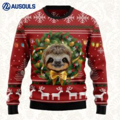 Merry Slothmas TG5101 Ugly Christmas Sweater Ugly Sweaters For Men Women Unisex