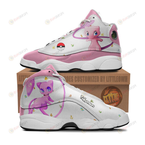 Mew Shoes Pokemon Anime Air Jordan 13 Shoes Sneakers