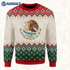 Mexico Coat Of Arms Ugly Sweaters For Men Women Unisex