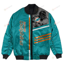 Miami Dolphins Bomber Jacket 3D Printed Personalized Football For Fan
