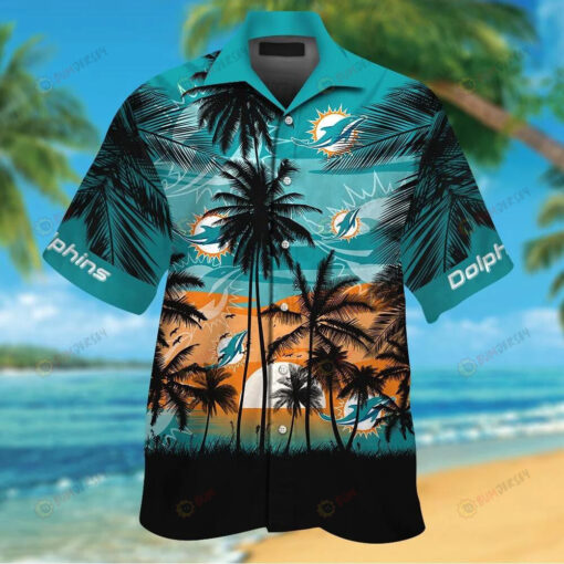 Miami Dolphins Tropical Hawaiian Shirt