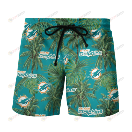 Miami Dolphins Tropical Hawaiian Short Summer Shorts Men Shorts - Print Shorts